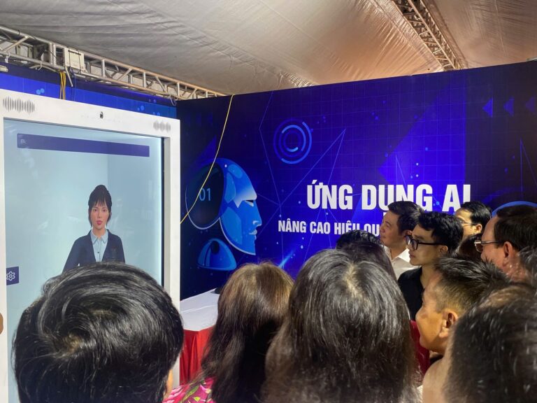 Holohuman tại Triển lãm công nghiệp nông thôn ở Tuyên Quang